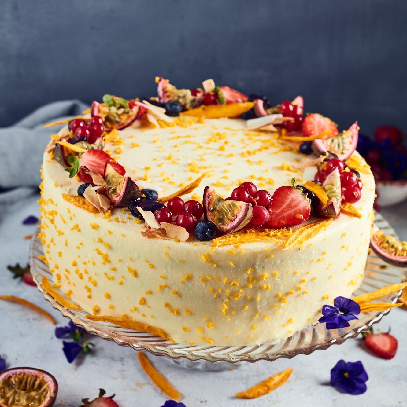 Coconut Mango Cake