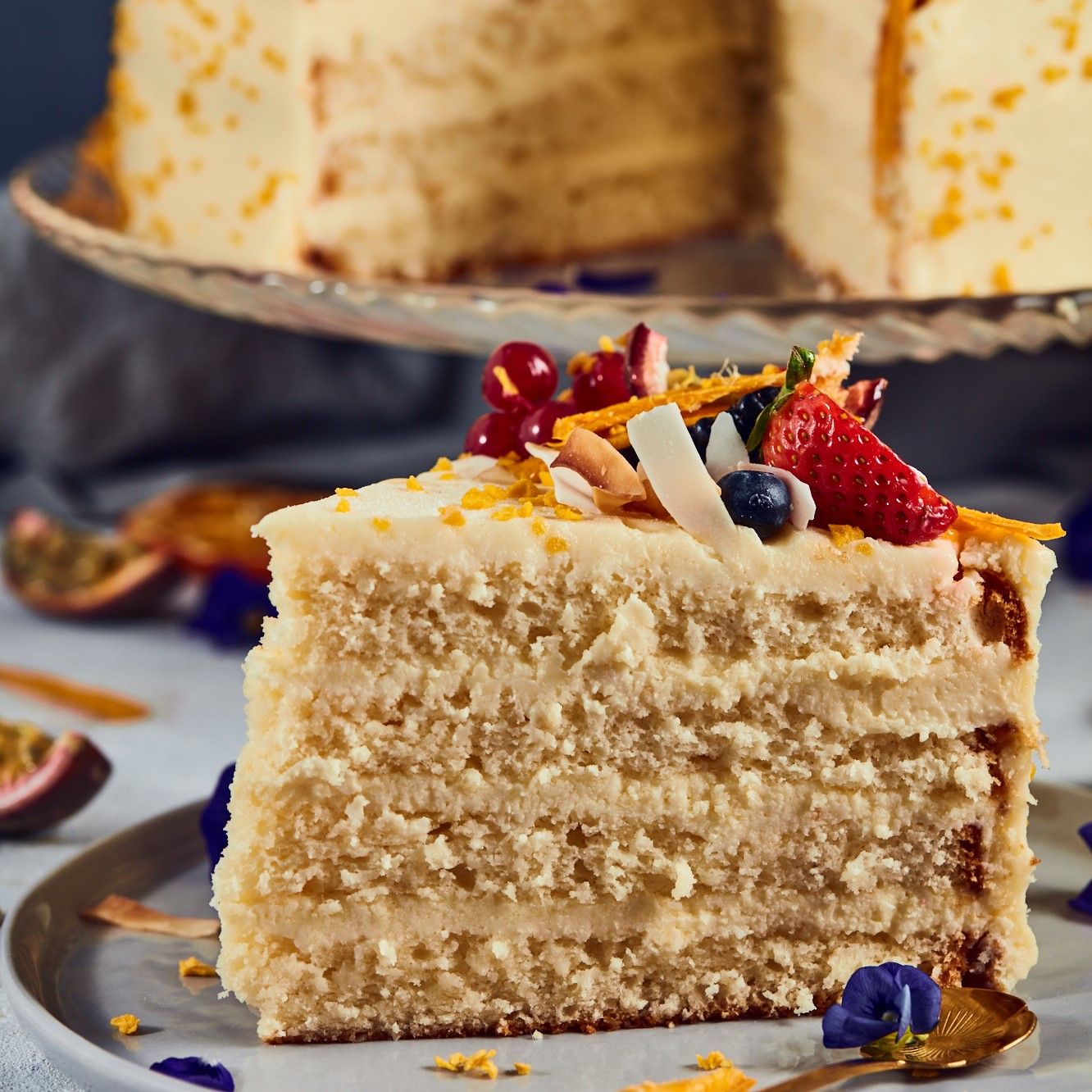 Coconut Mango Cake