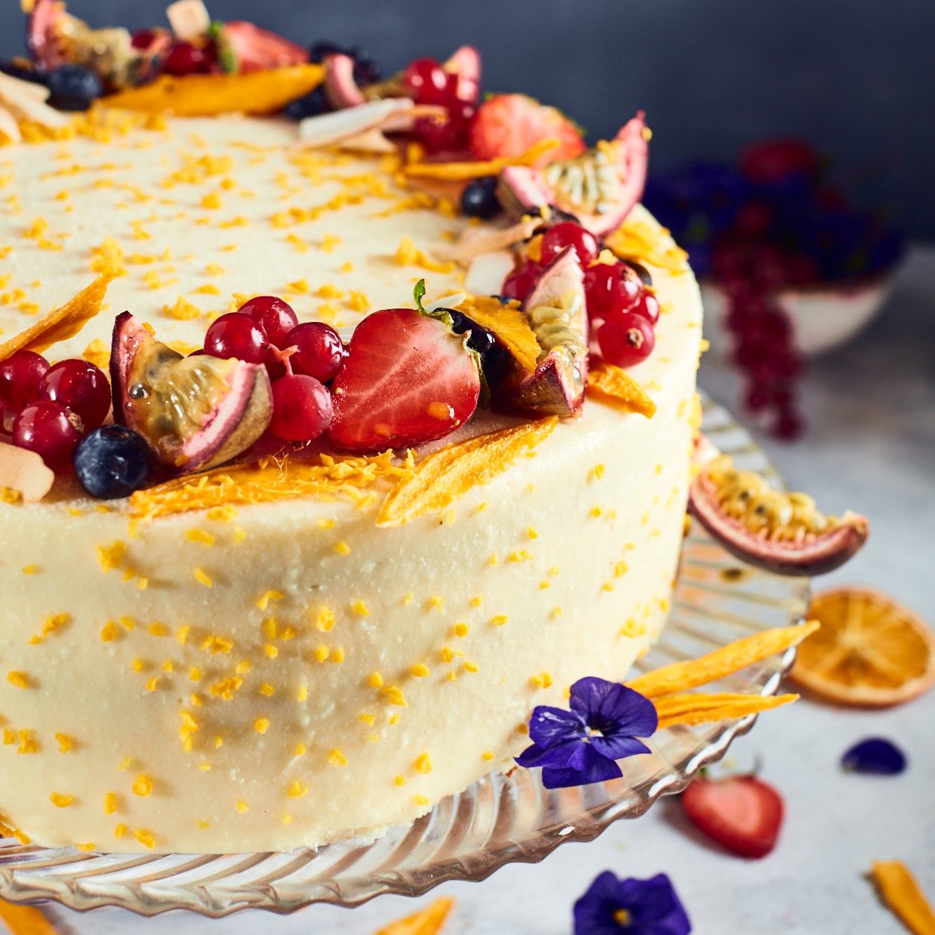 Coconut Mango Cake