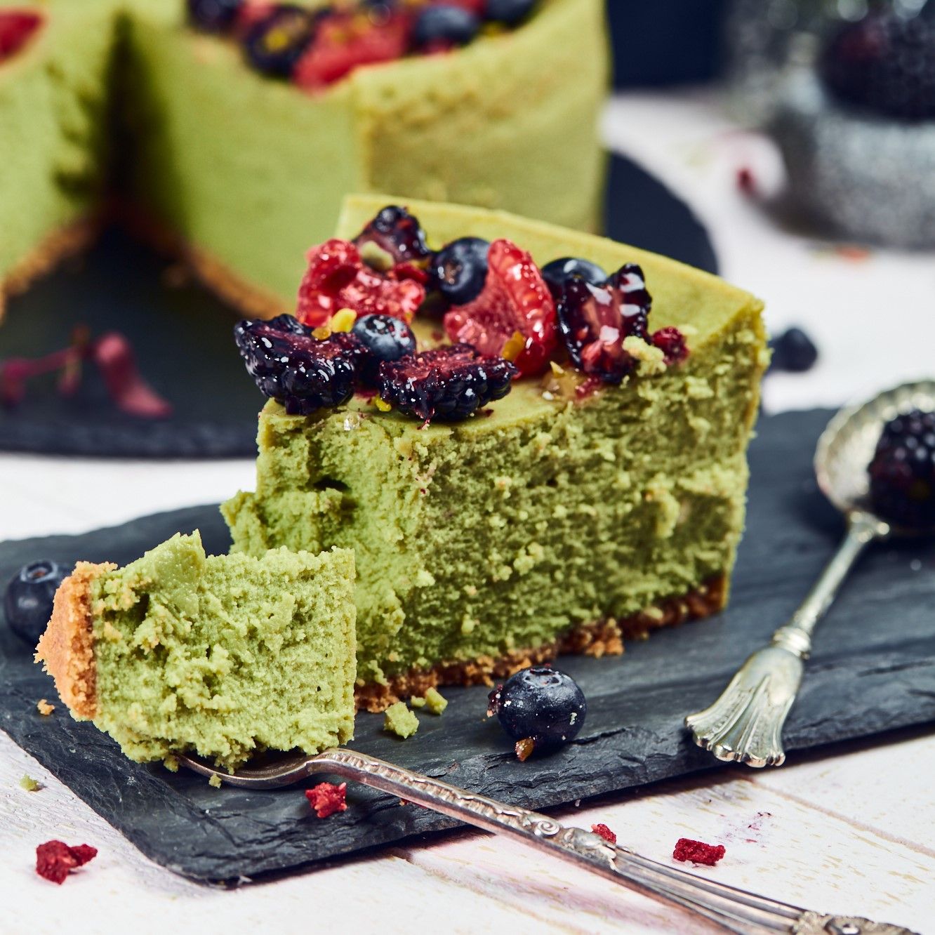 Green Tea Cheesecake
