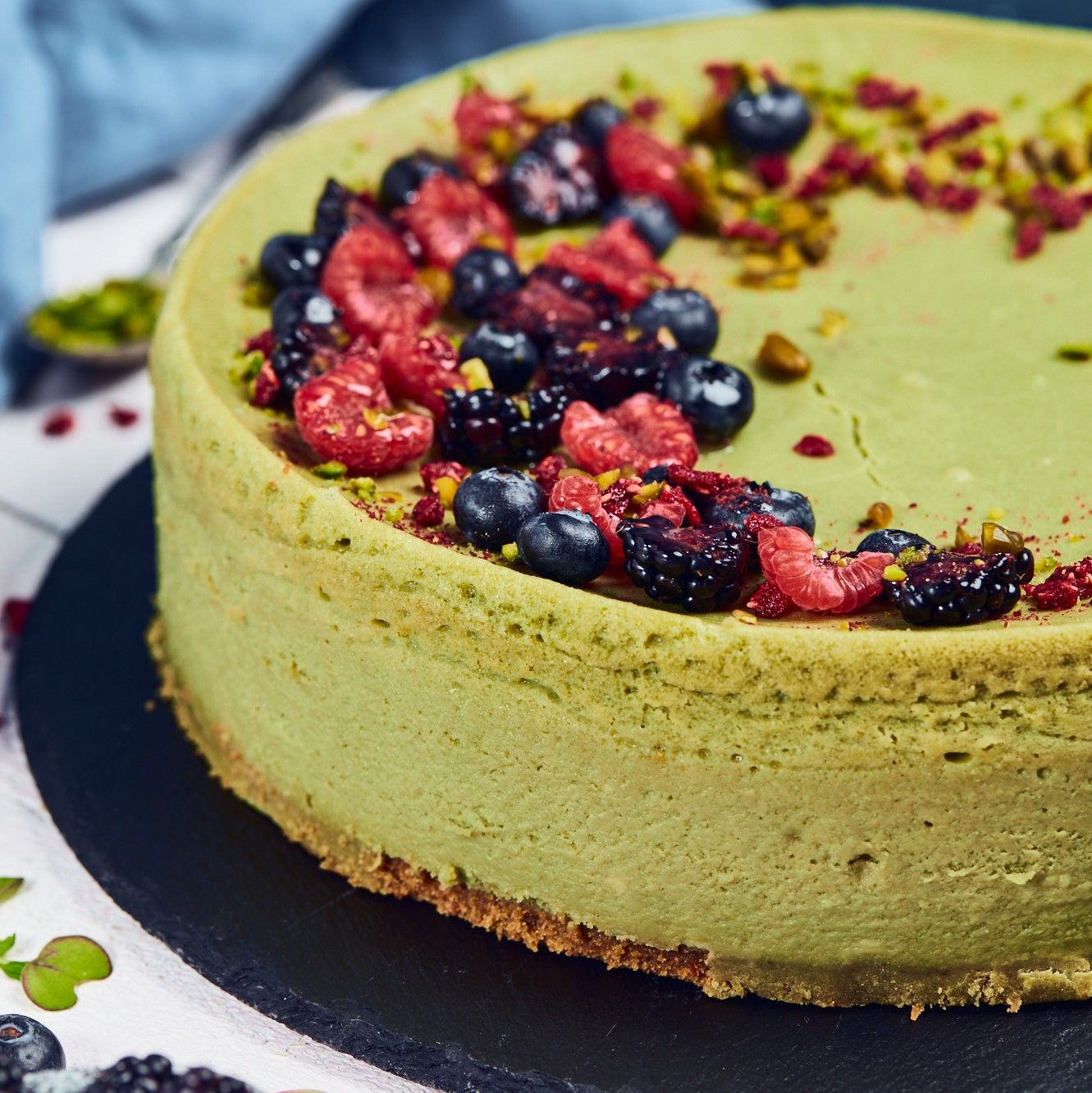 Green Tea Cheesecake