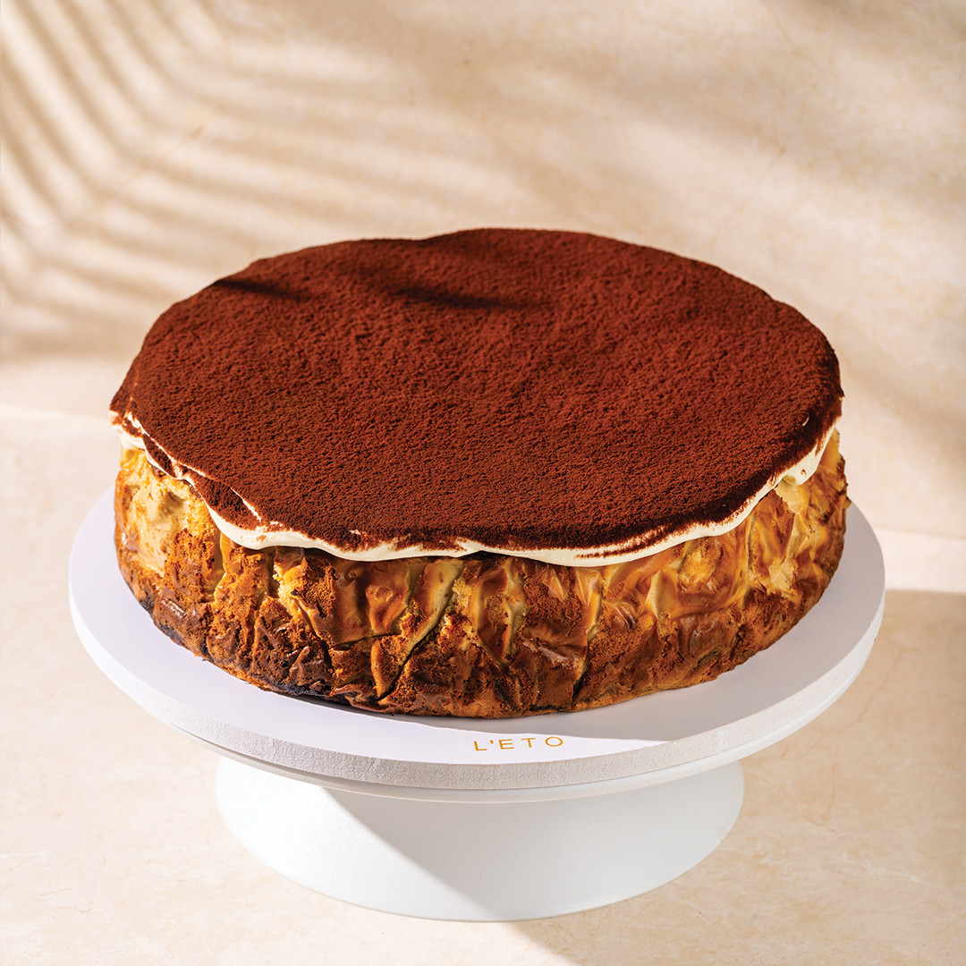 Tiramisu Basque Cheesecake