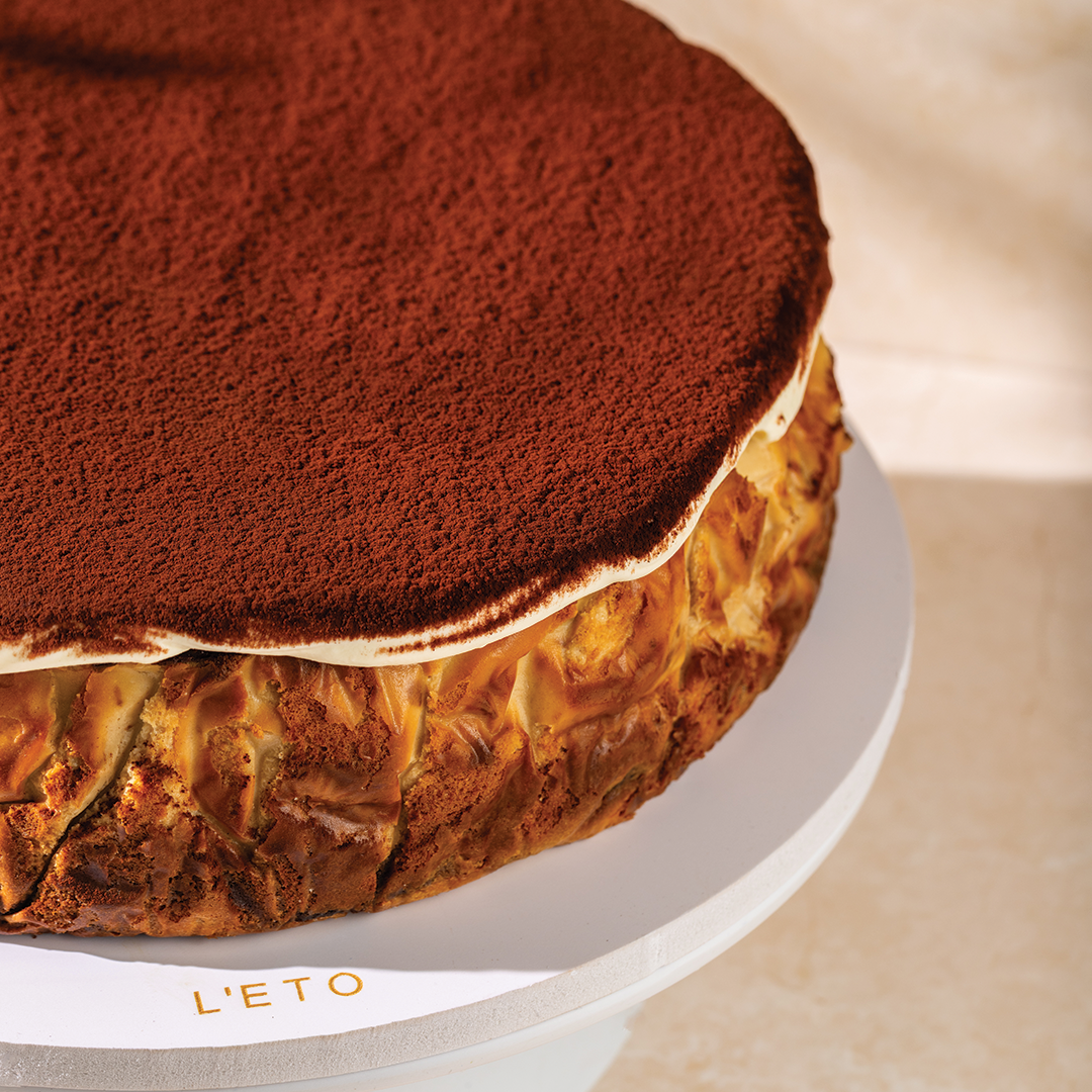 Tiramisu Basque Cheesecake