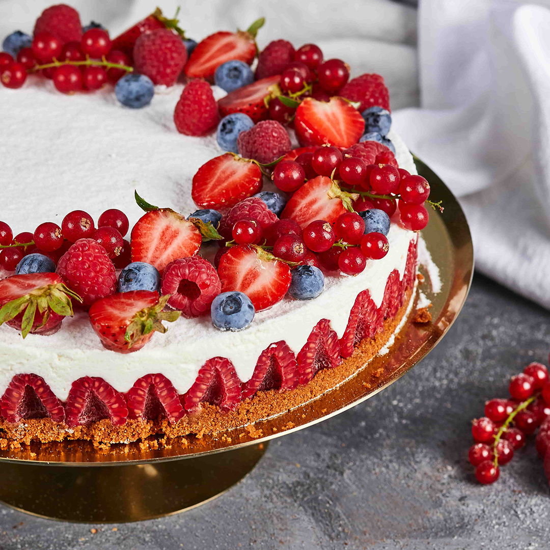 Raspberry Ricotta Cheesecake