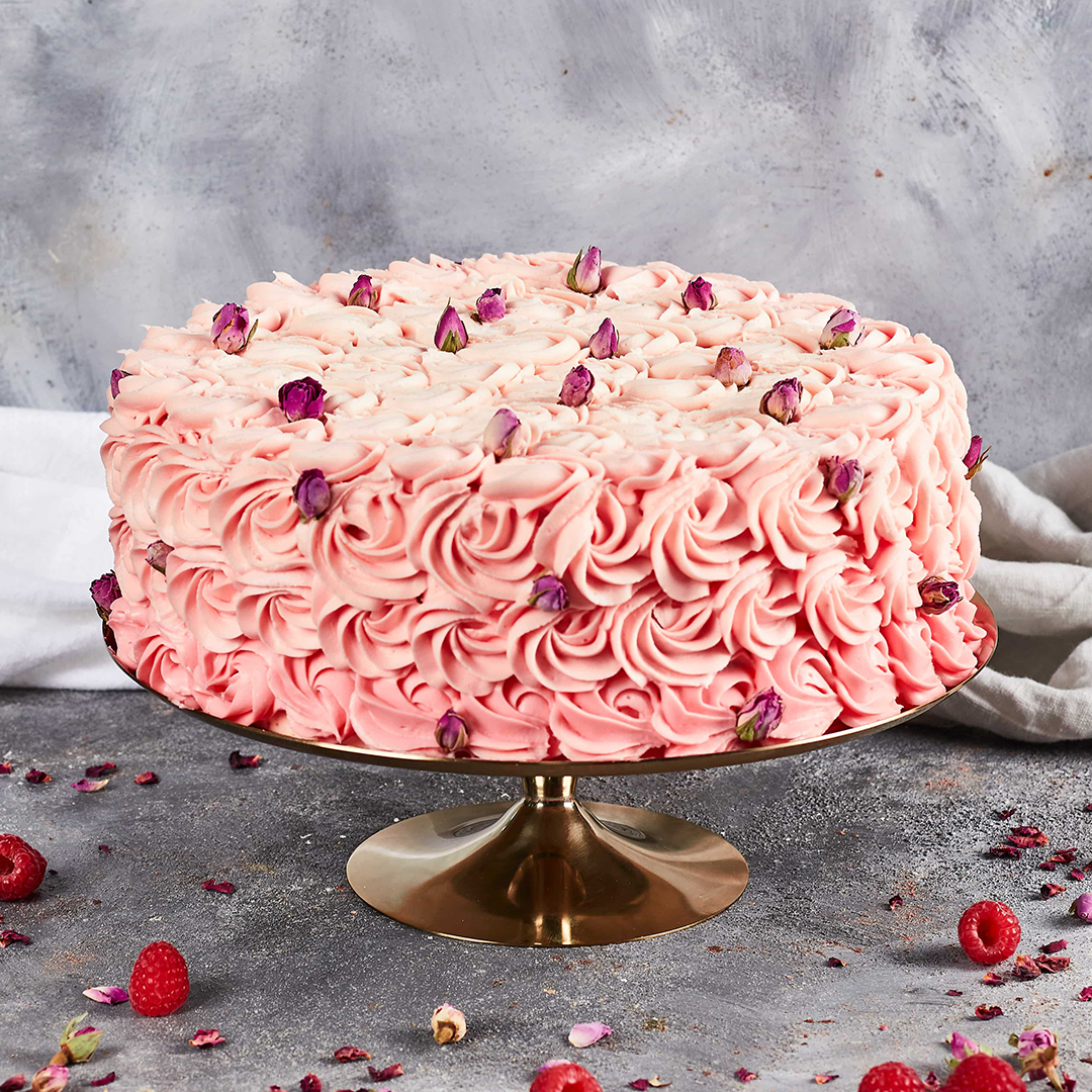 Rose & Lychee Cake