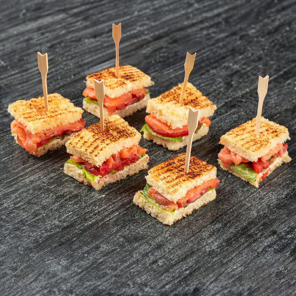 Sandwiches with Smoked Salmon