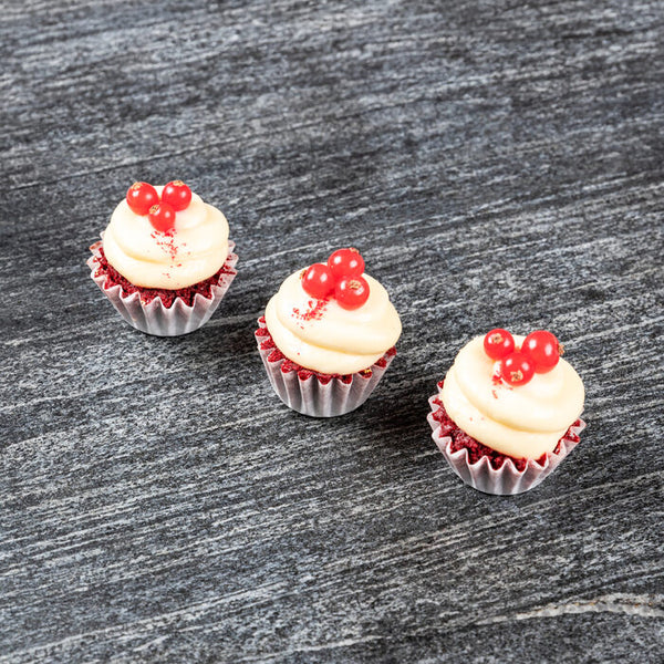 Mini Red Velvet Cupcakes