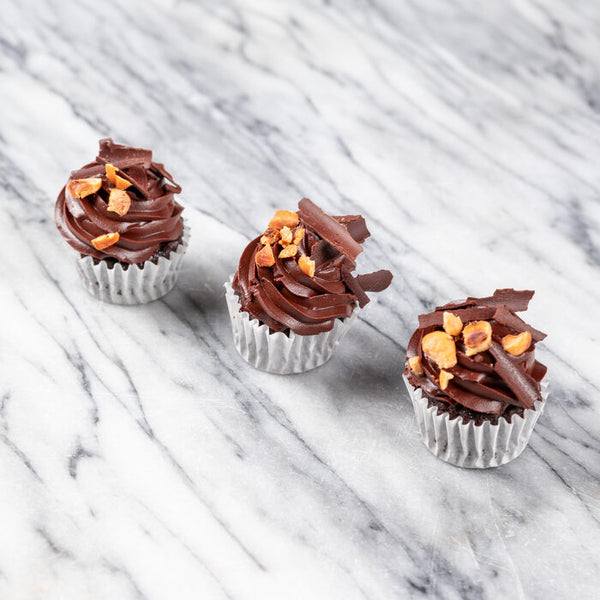 Mini Nutella Cupcakes