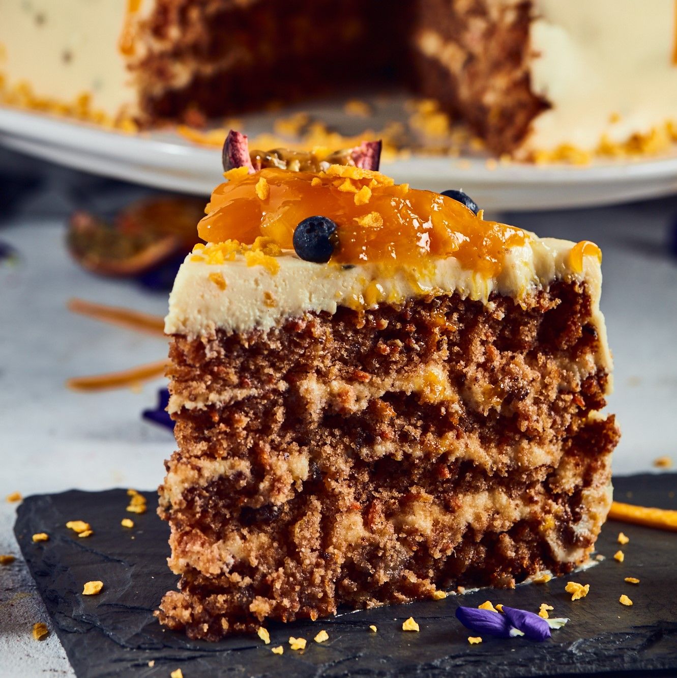 Caribbean Carrot Cake