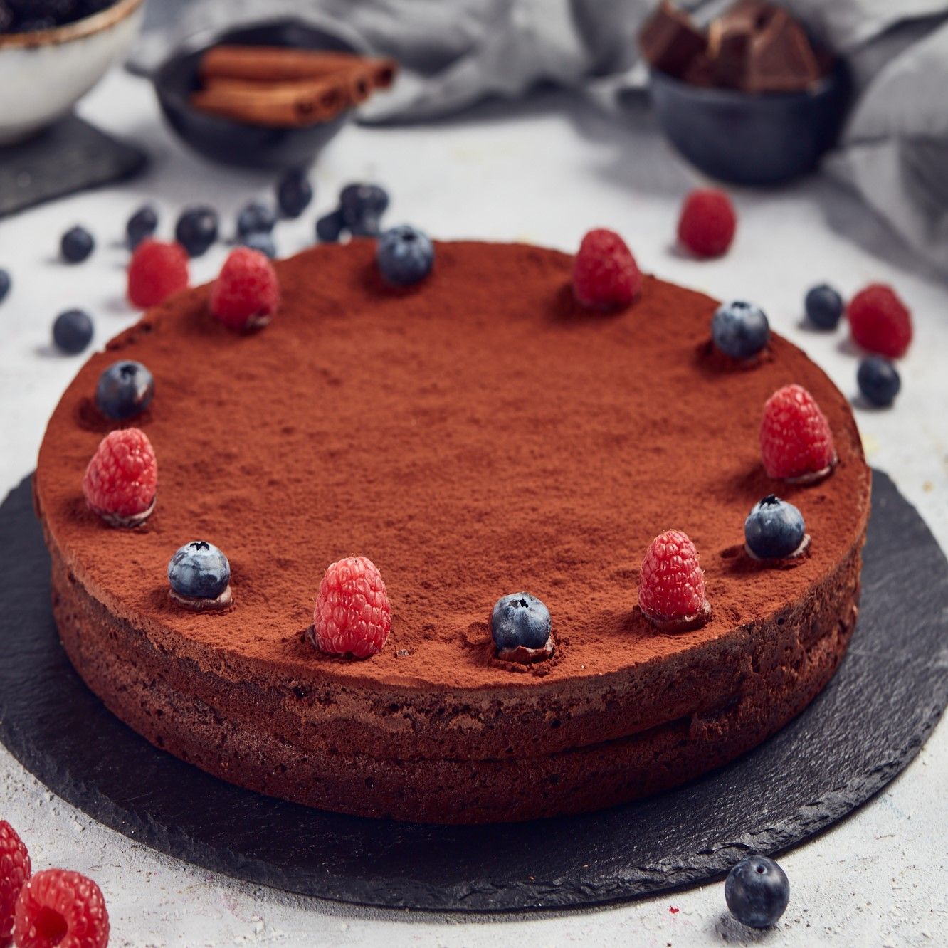 Gluten Free Chocolate Fudge Cake