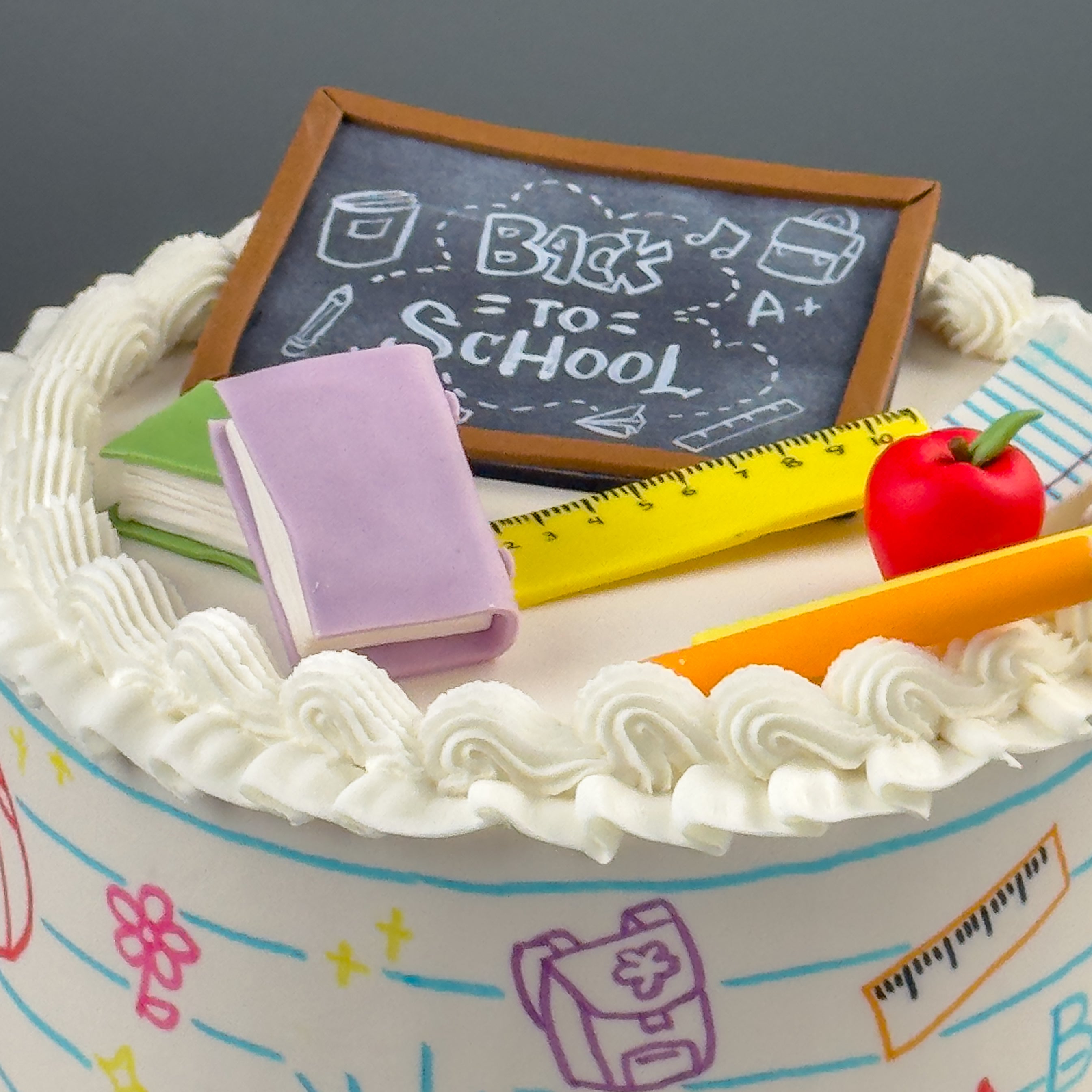 ABC Doodle Cake