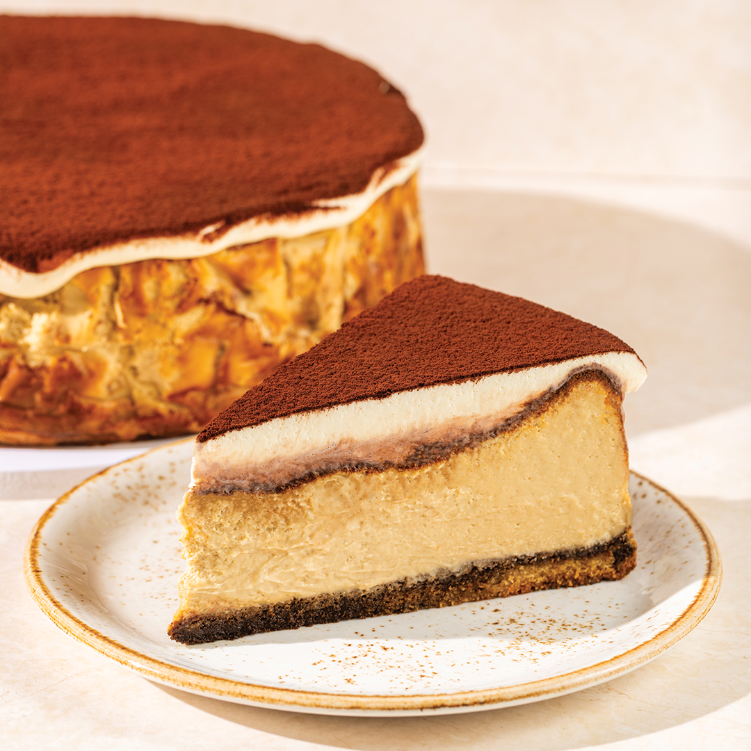 Tiramisu Basque Cheesecake