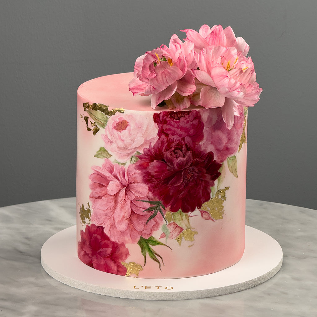 Painted Peonies