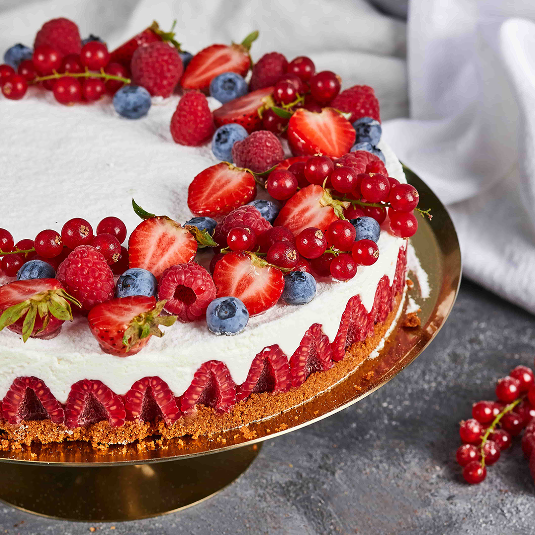 Raspberry Ricotta Cheesecake